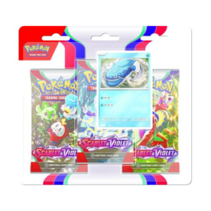 Pokémon JCC – Escarlata y Púrpura: Paquetes de 3 Mejoras Adicionales Blister: Dondozo