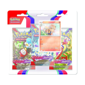 Pokémon JCC – Escarlata y Púrpura: Paquetes de 3 Mejoras Adicionales Blister: Arcanine